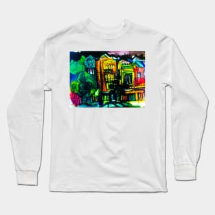 lime sanfran Long Sleeve T-Shirt